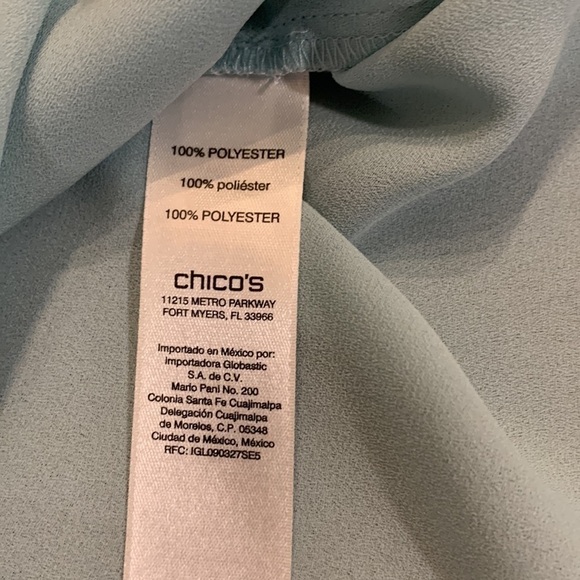 Chico’s Blouse size 2 - Picture 5 of 11